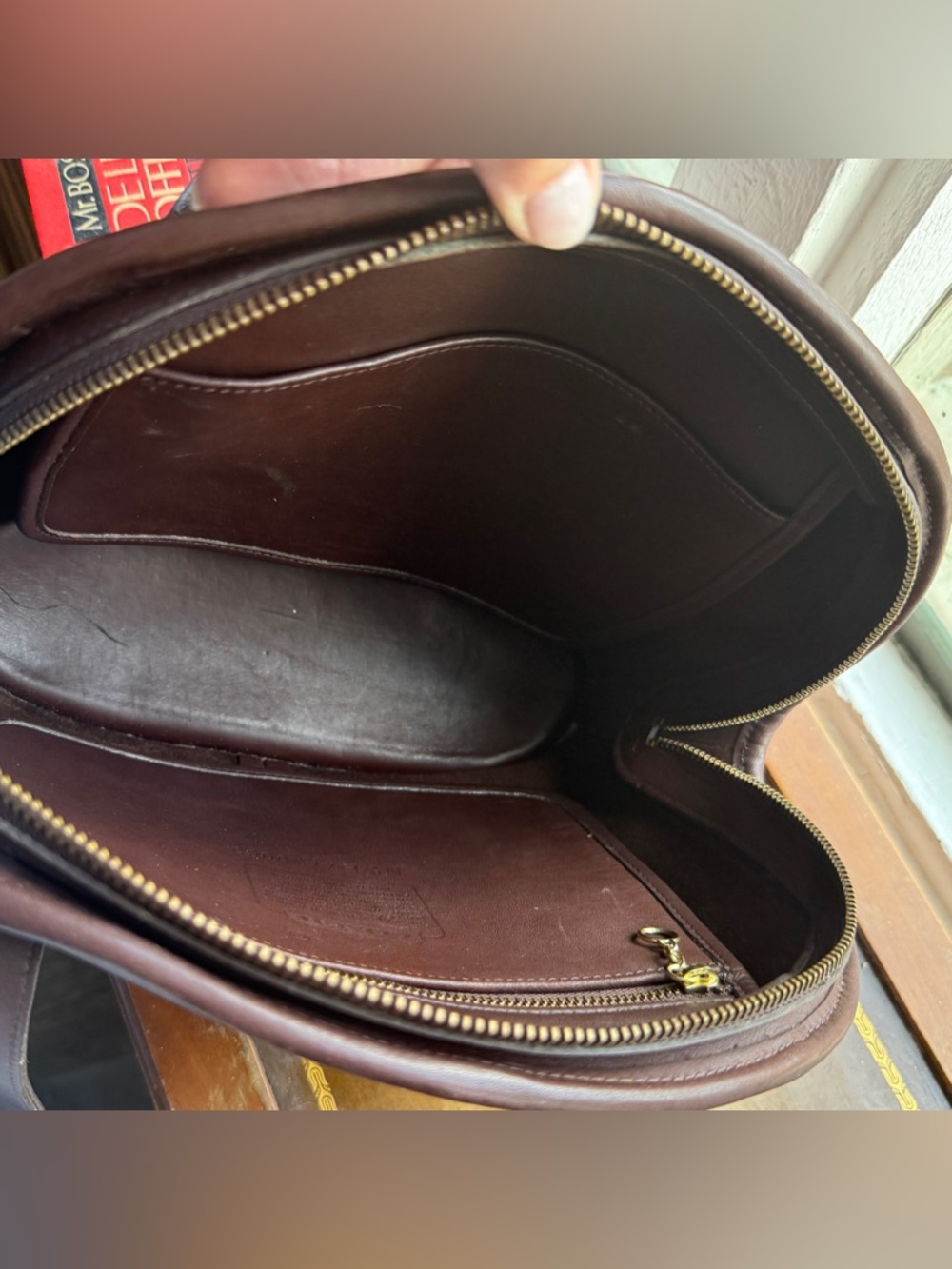 VTG Coach Asheville Zip | No. 9089 | Mahogany | Beautifully Aged - Picture 10 of 15